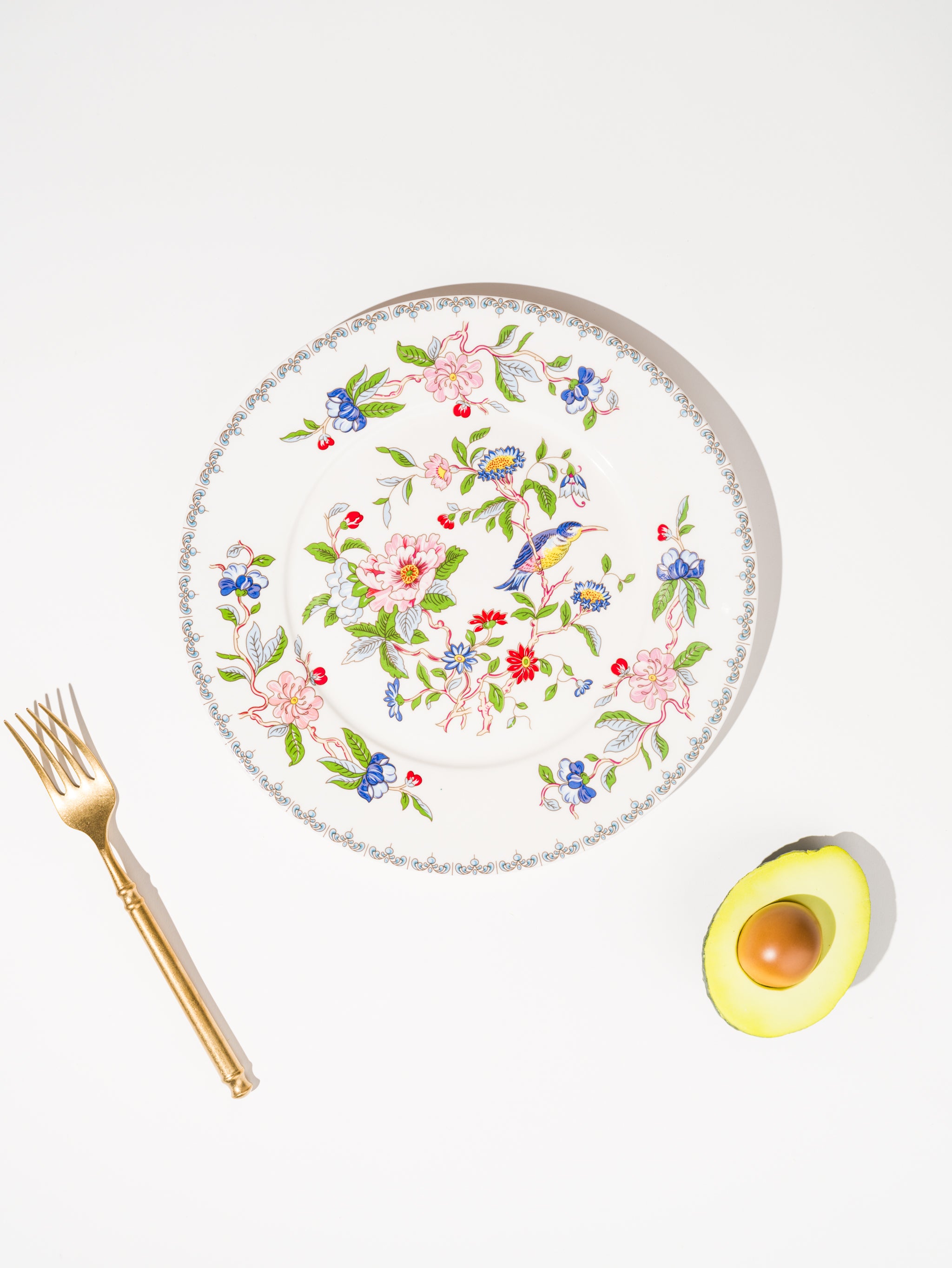 Blossom Aviary Dinner Plate, Large