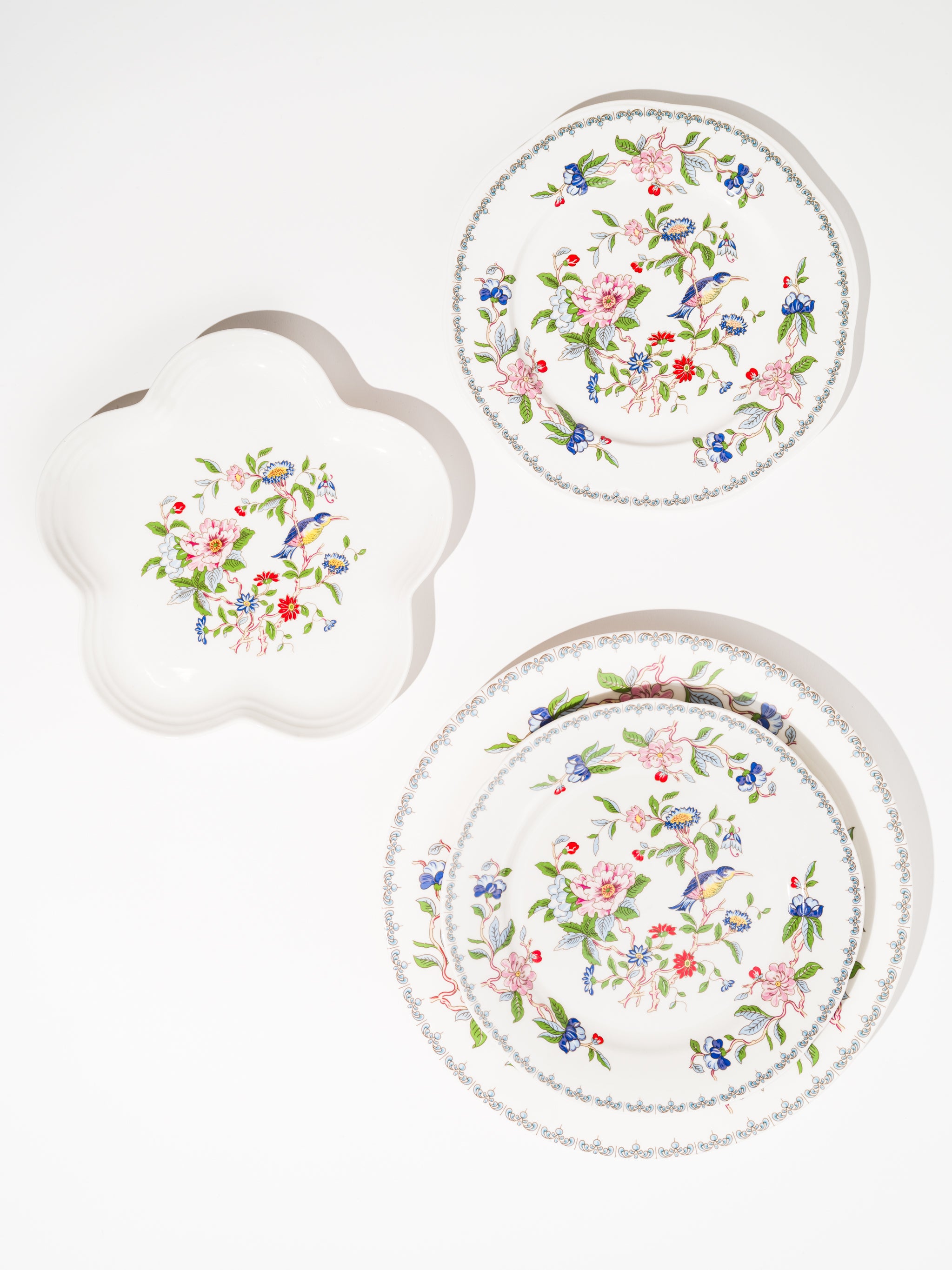 Blossom Aviary Dinner Plates Collection