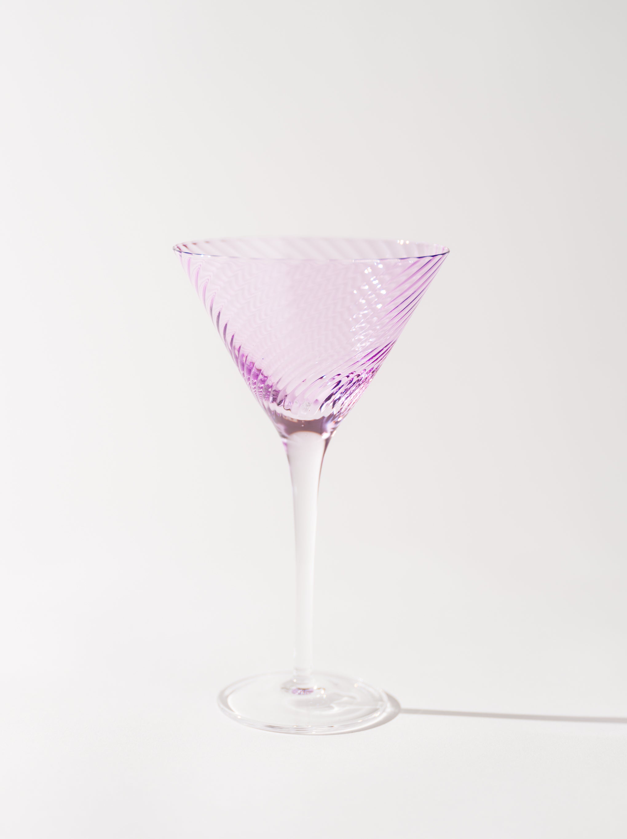 Lavender Coupe Cocktail Glass, Trigon