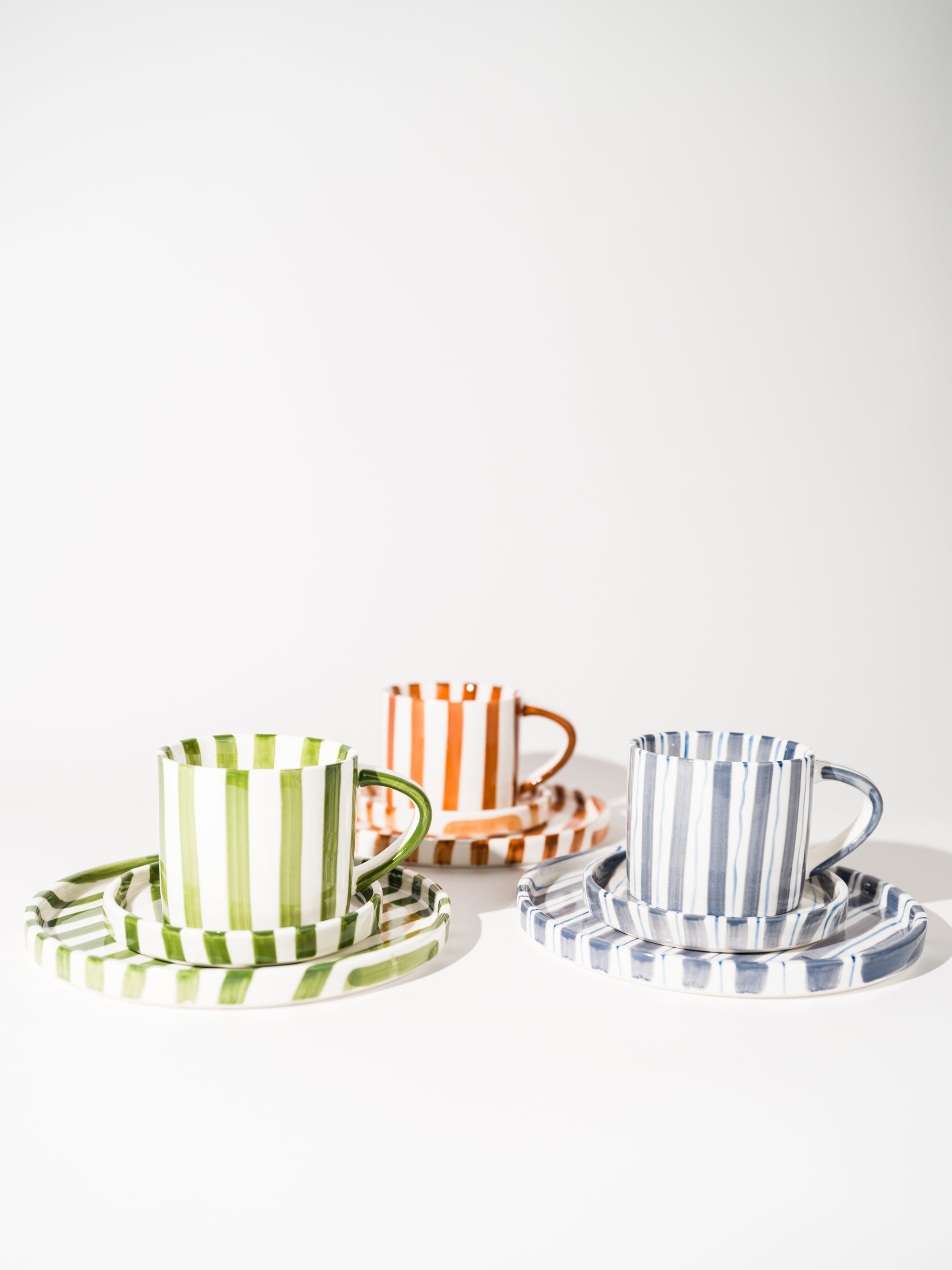 Summer Beach Coffee Cup & Plate Set