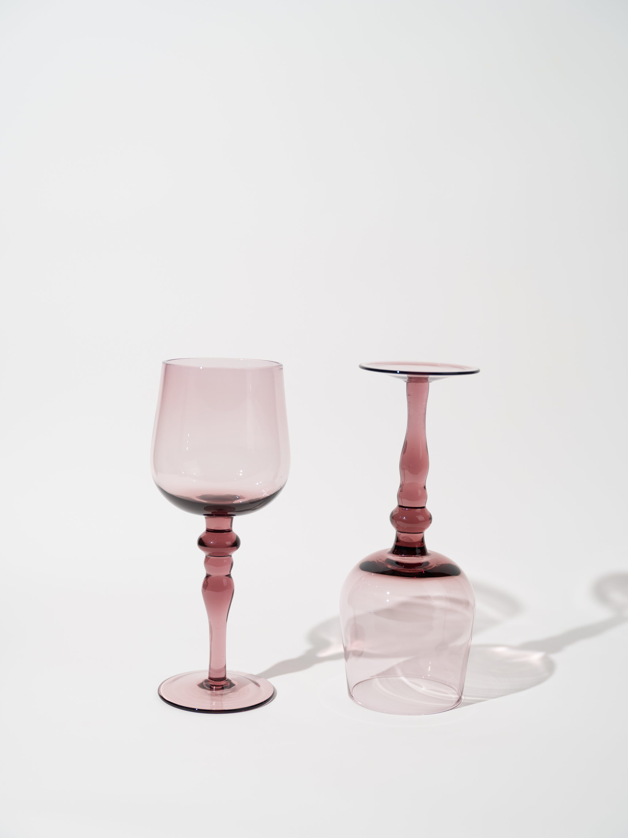 Amber Retro Wine Glass (2nd Edition)