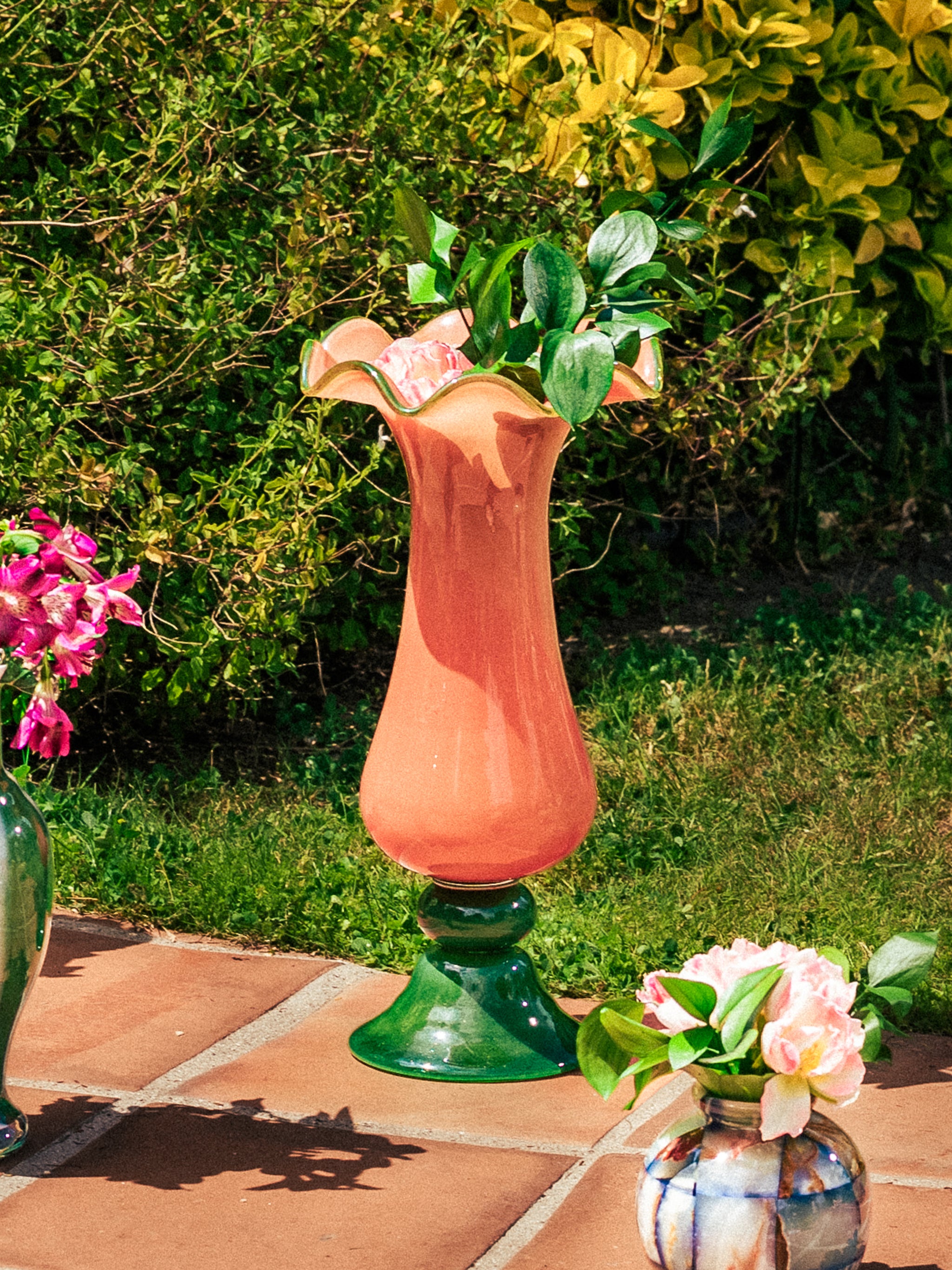 Sundown Bloom Vase