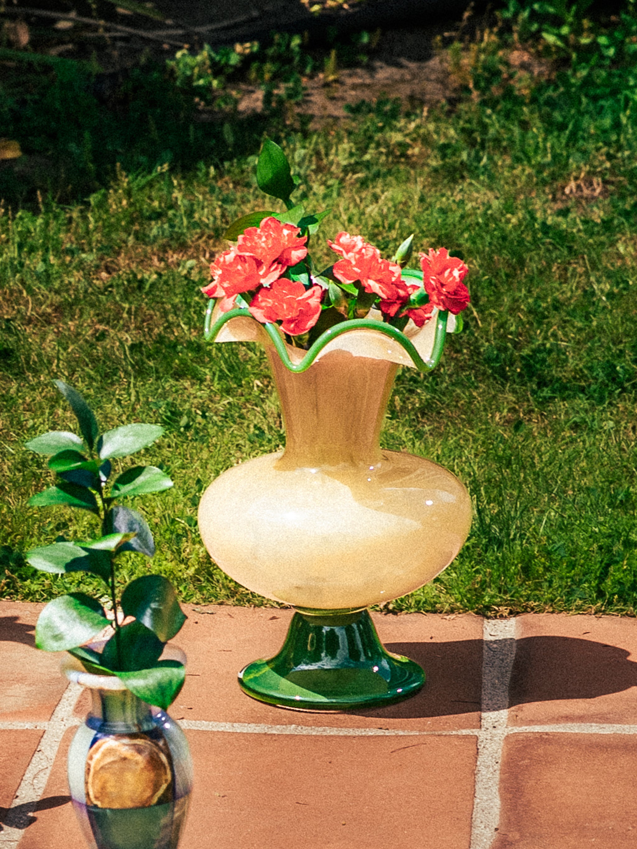 Verdant Bloom Vase