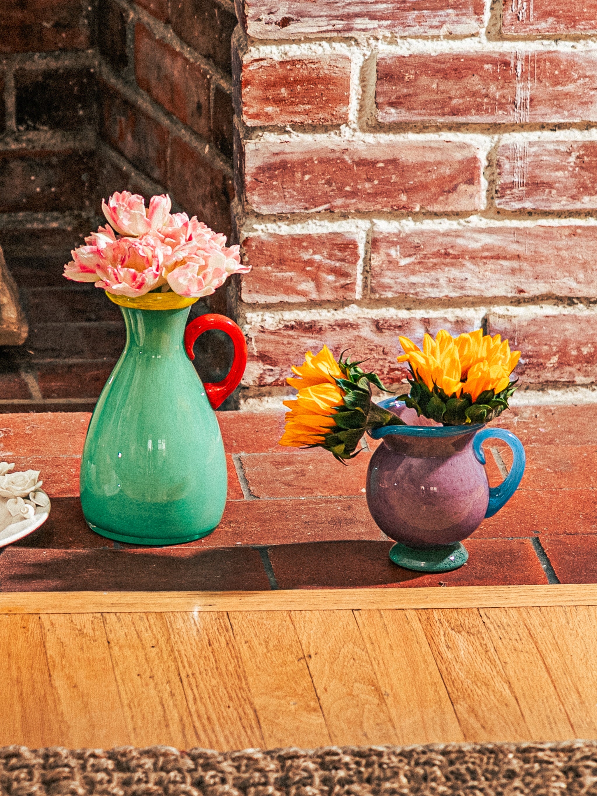 Pastel Pitcher Vases Set of 4