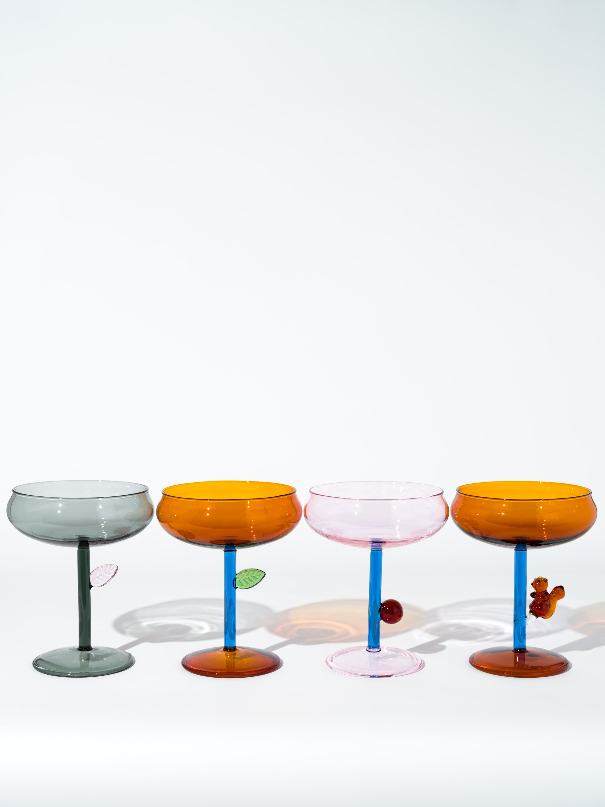 Dessert Coupe Cocktail Collection, Set of 4