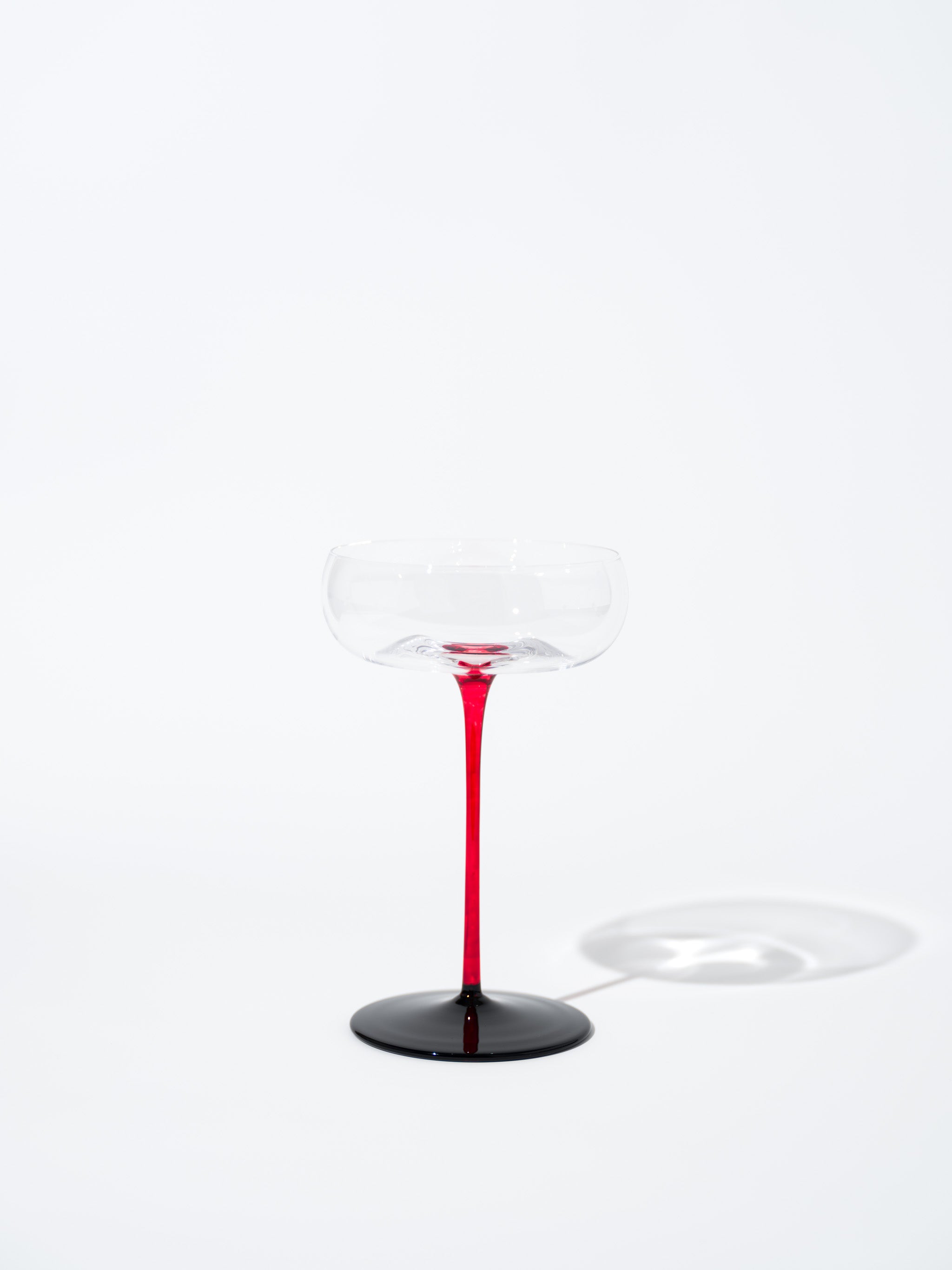 Rouge Crystal Coupe Cocktail Glass