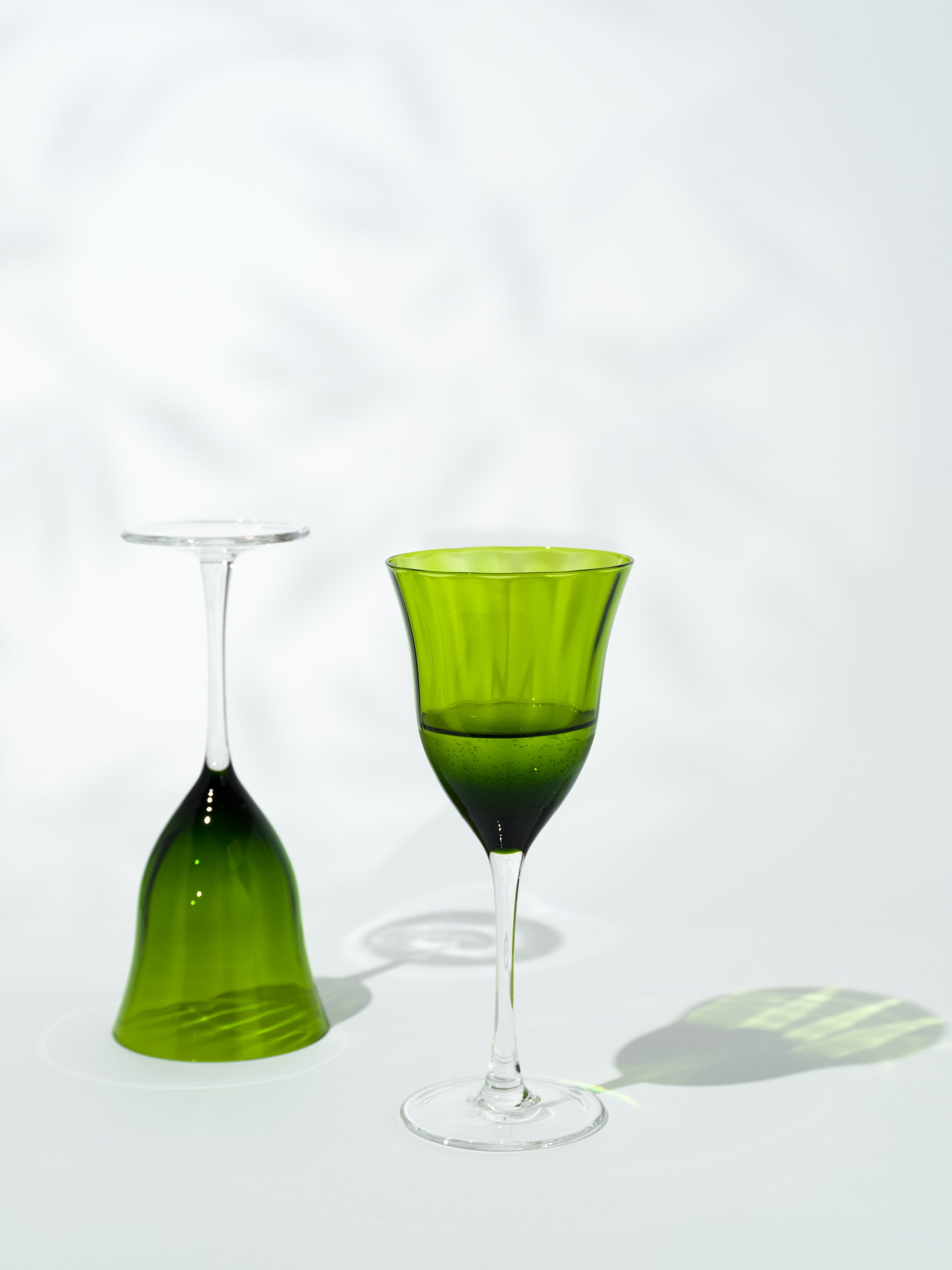 Emerald Wine Glass