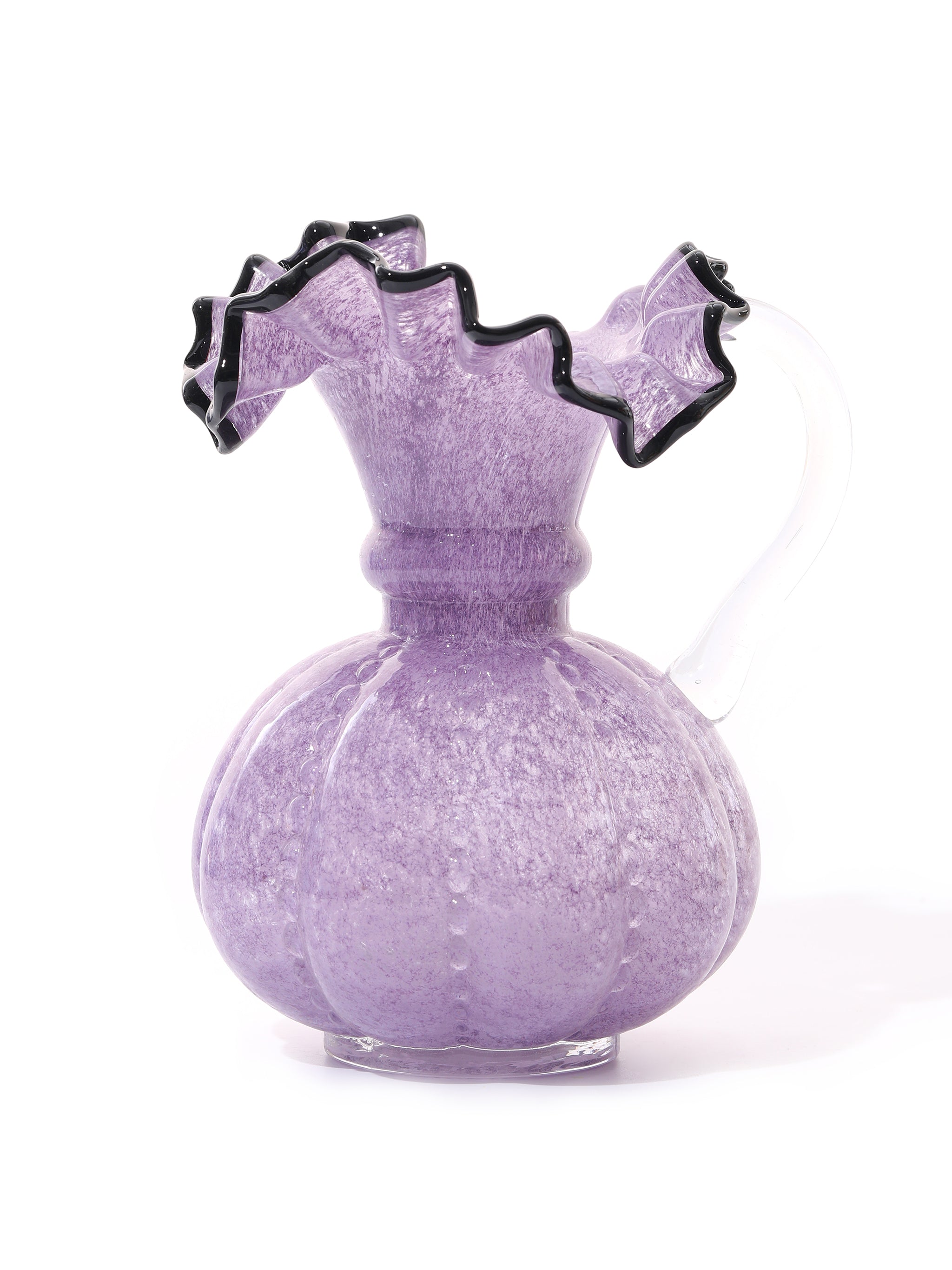 Violet Twilight Ruffled Vase, Large