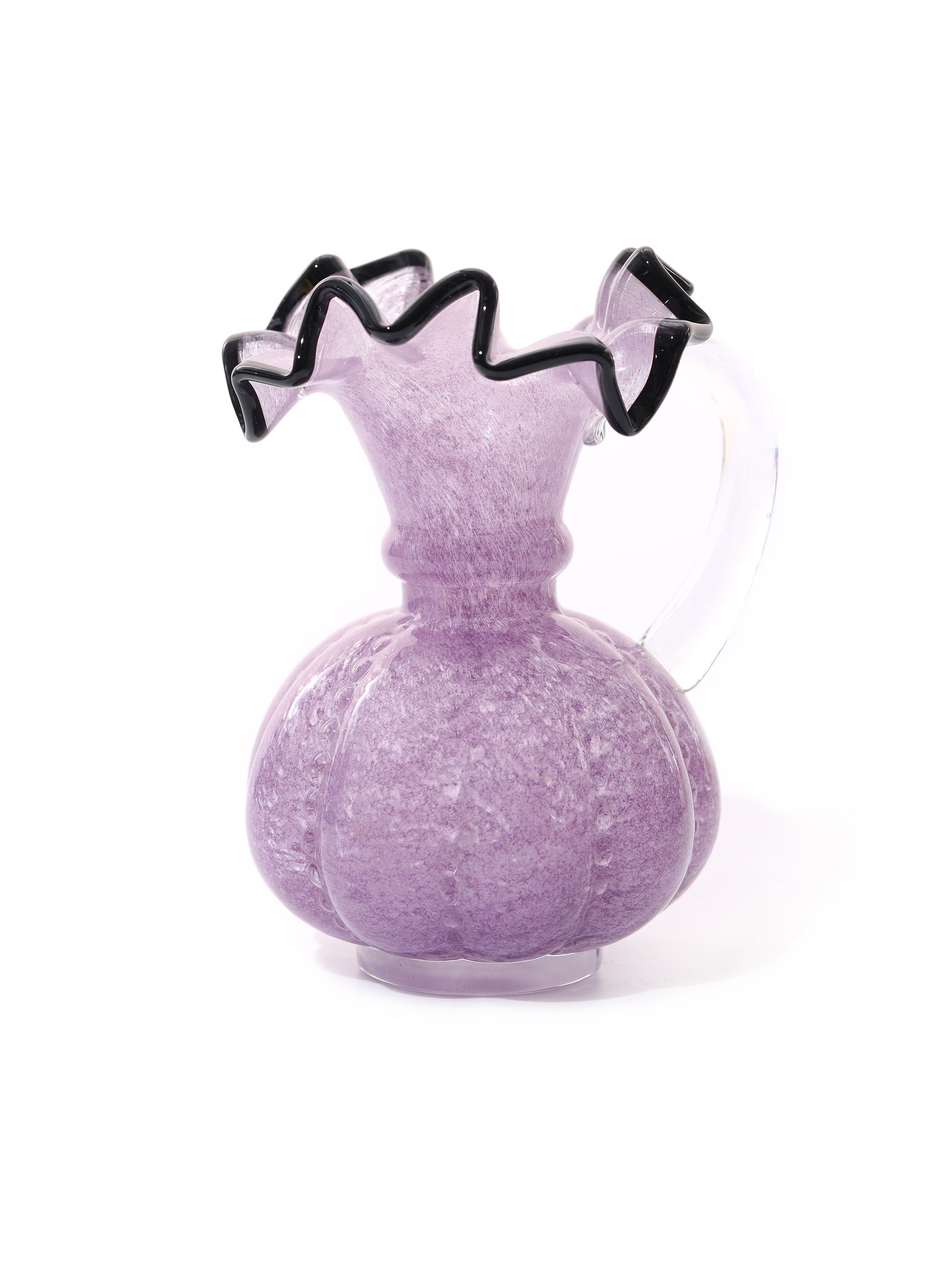 Violet Twilight Ruffled Vase, Small