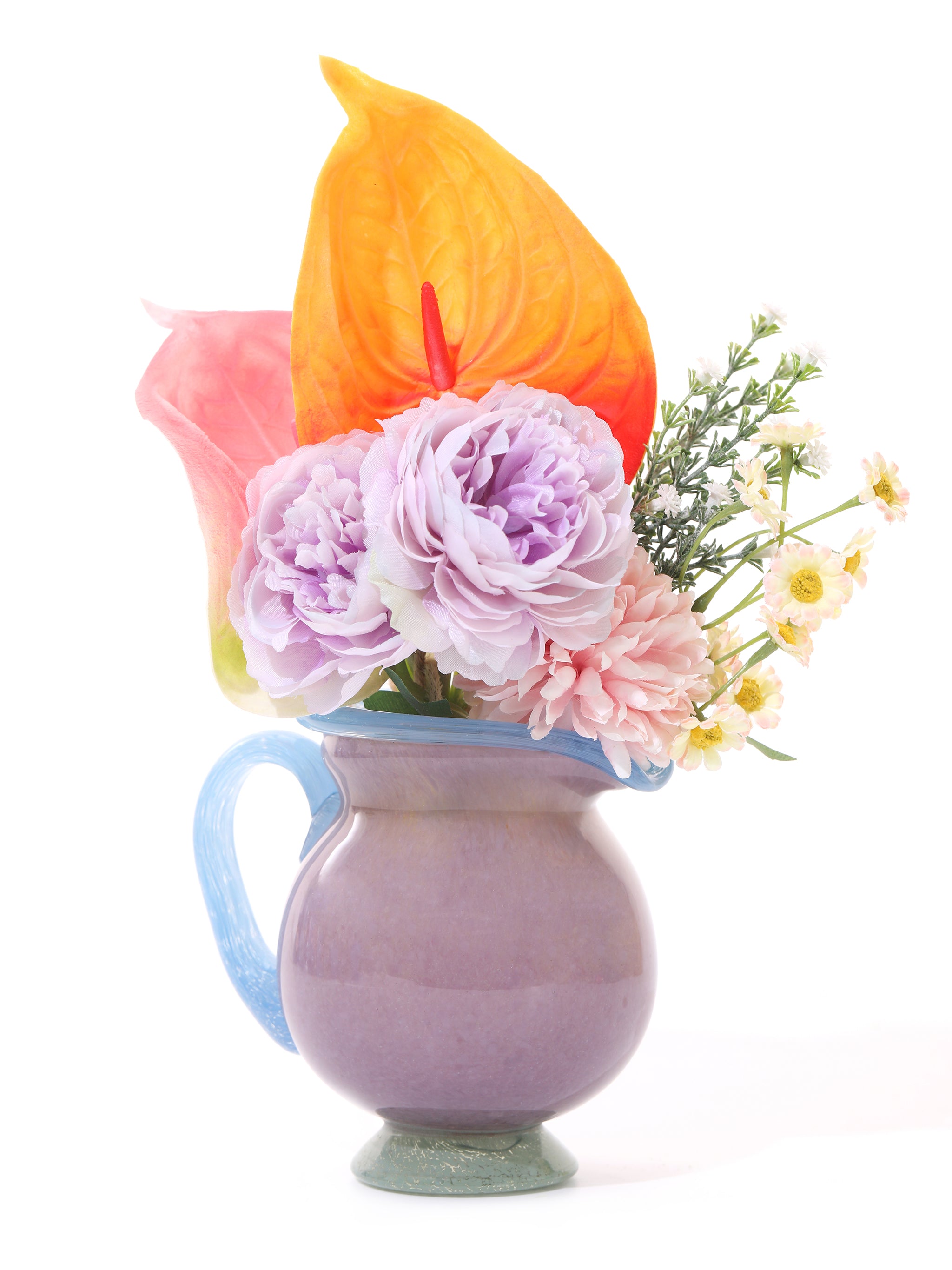 Grape Pastel Pitcher Vase