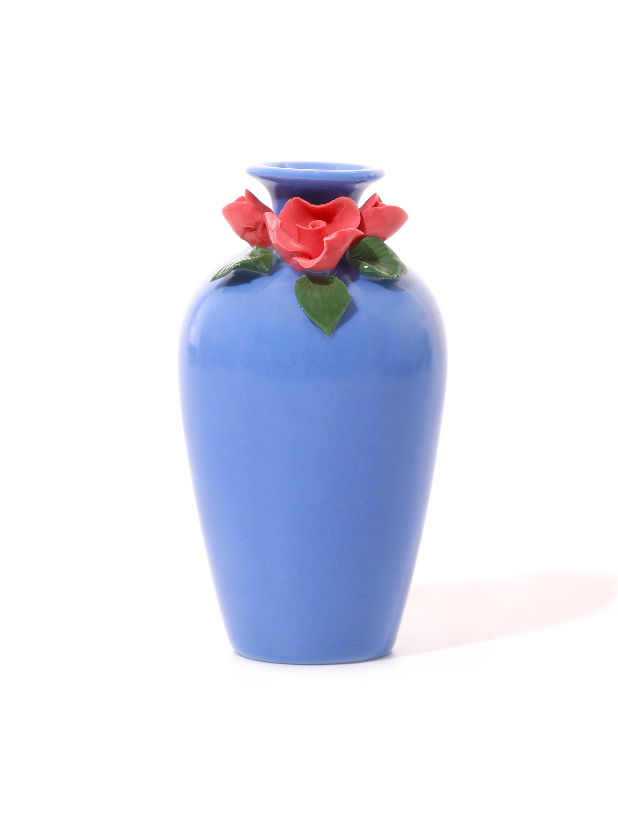 Floret Cornflower Blue Vases, Set of 5