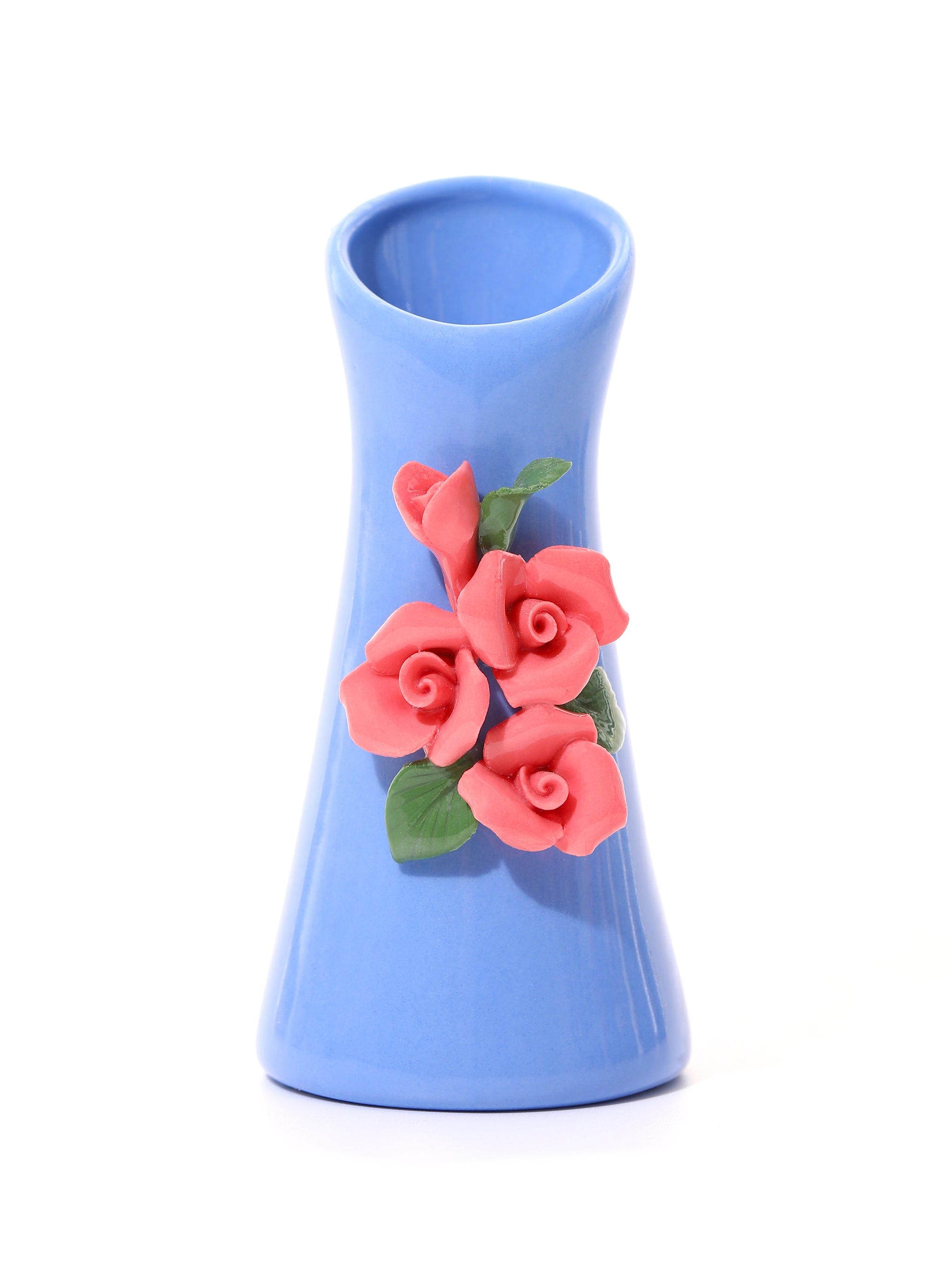 Floret Cornflower Blue Vases, Set of 5