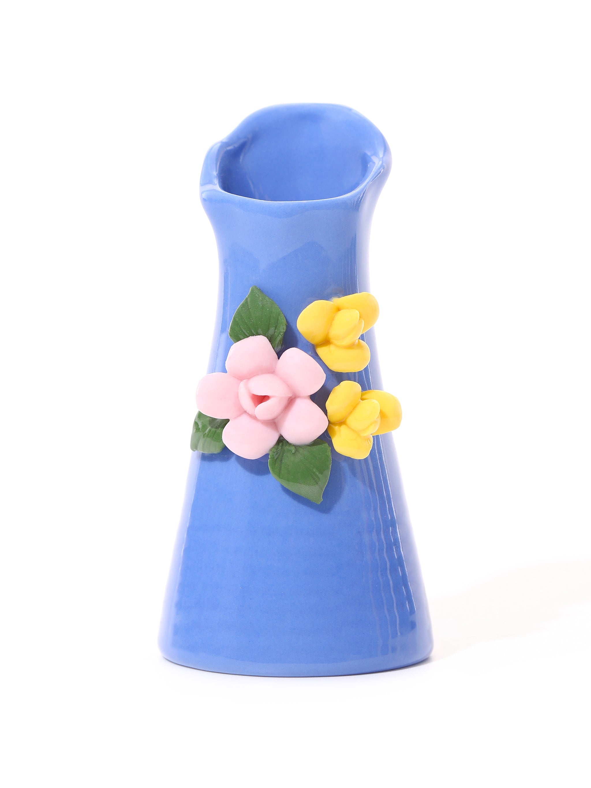 Floret Cornflower Blue Vases, Set of 5