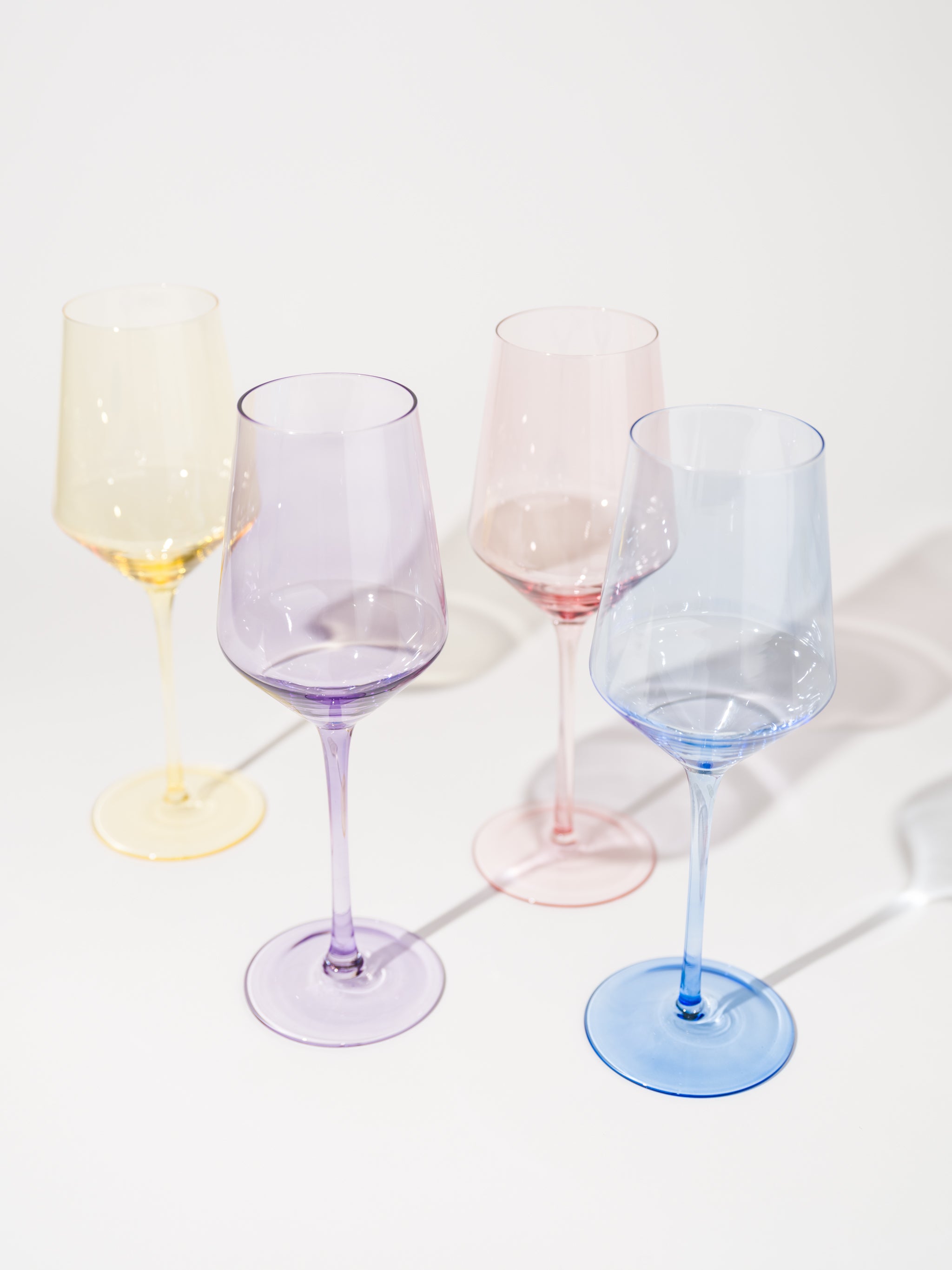 Sofia Colored Wine Glasses
