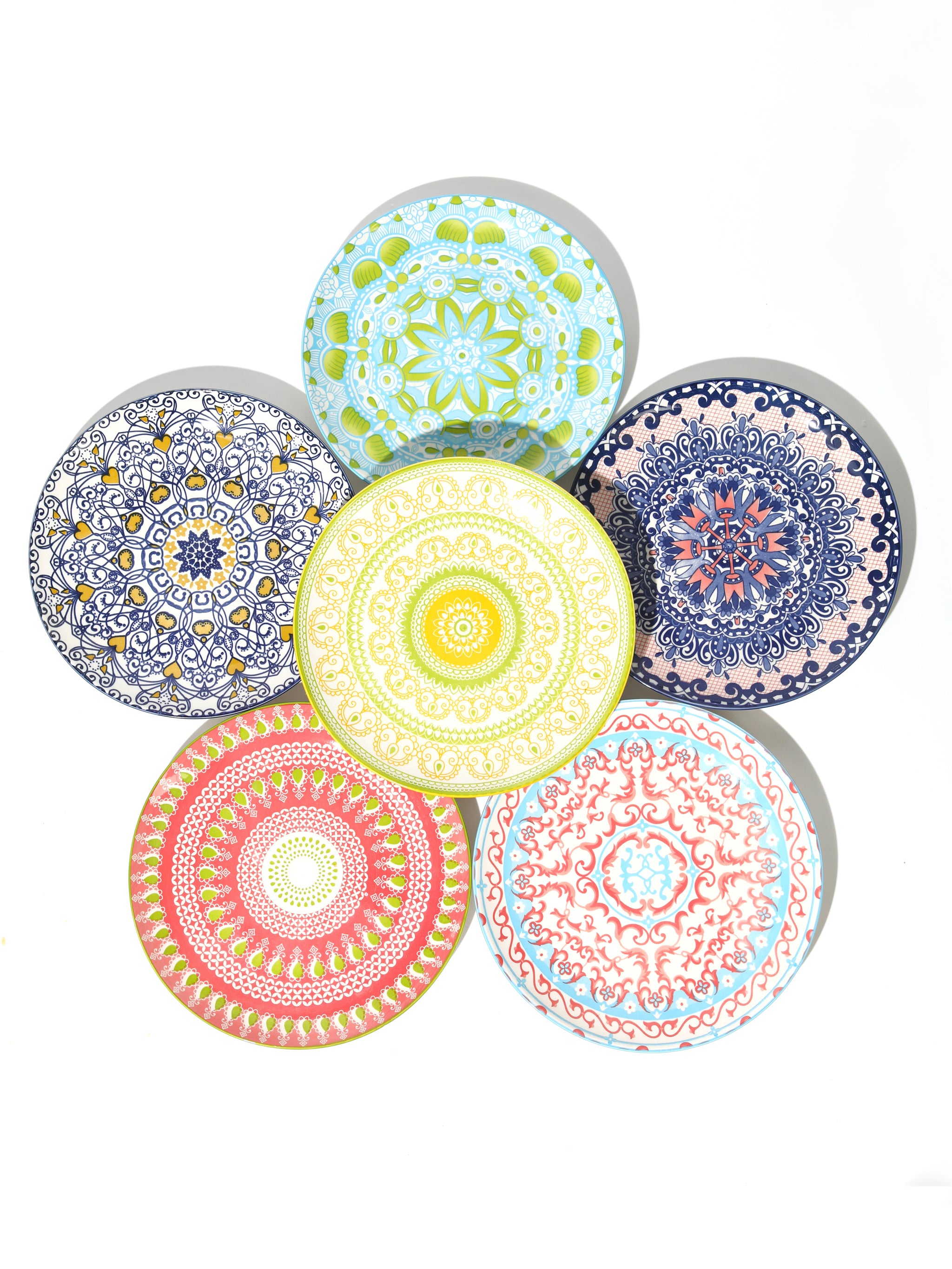 Elena Painterly Dinner Plates