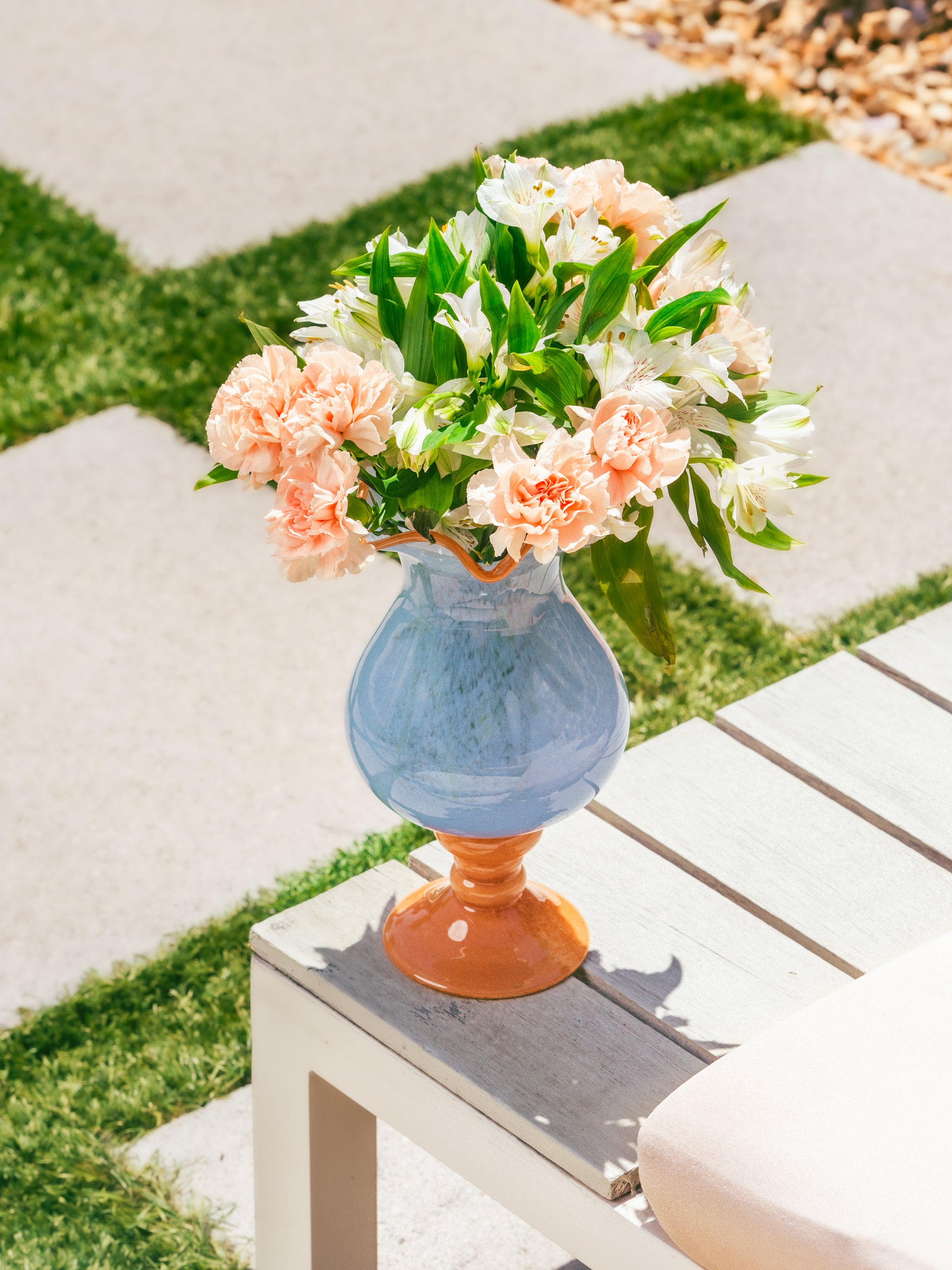 Skyline Blush Vase