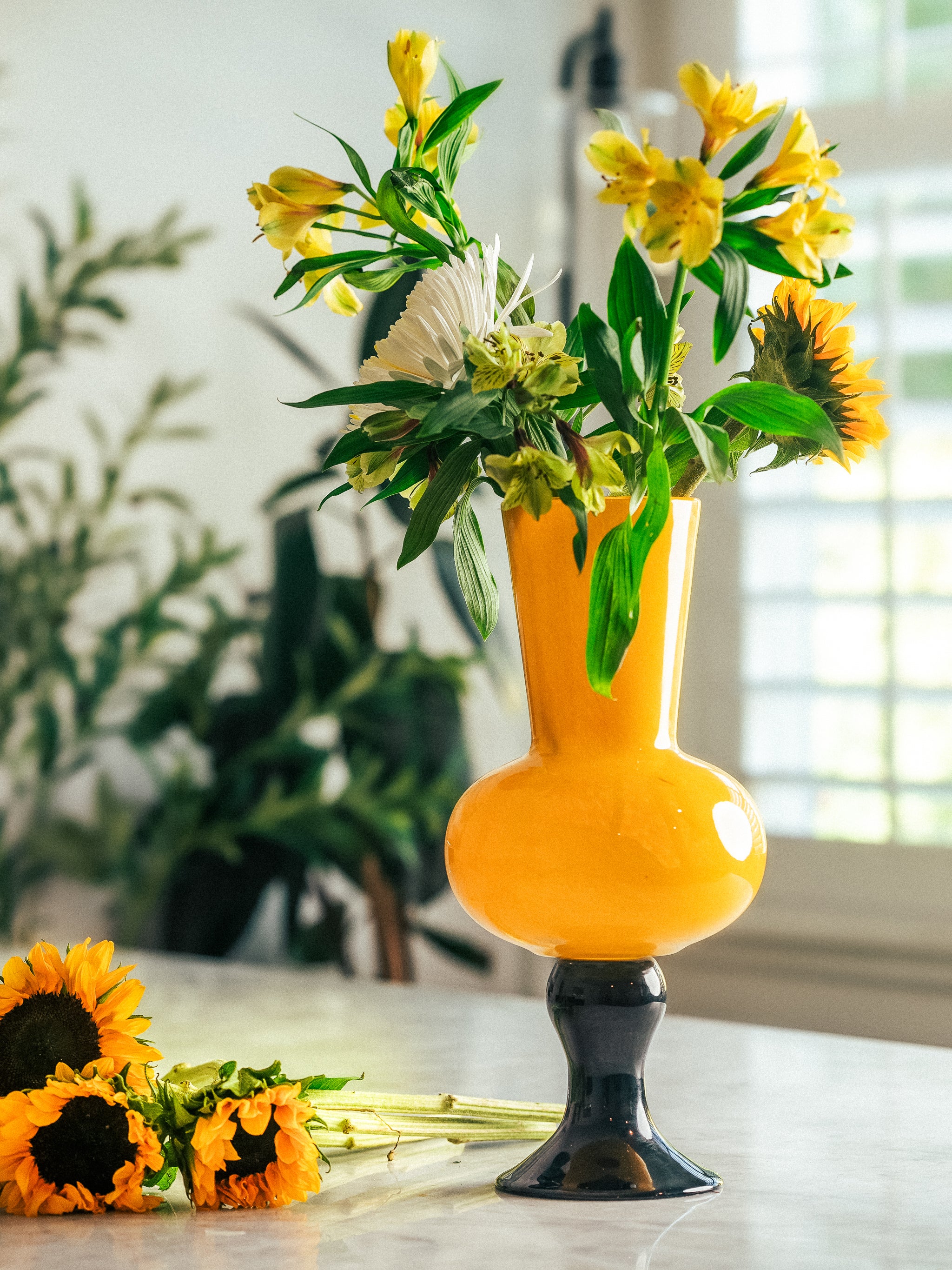 Citrus Glow Vase