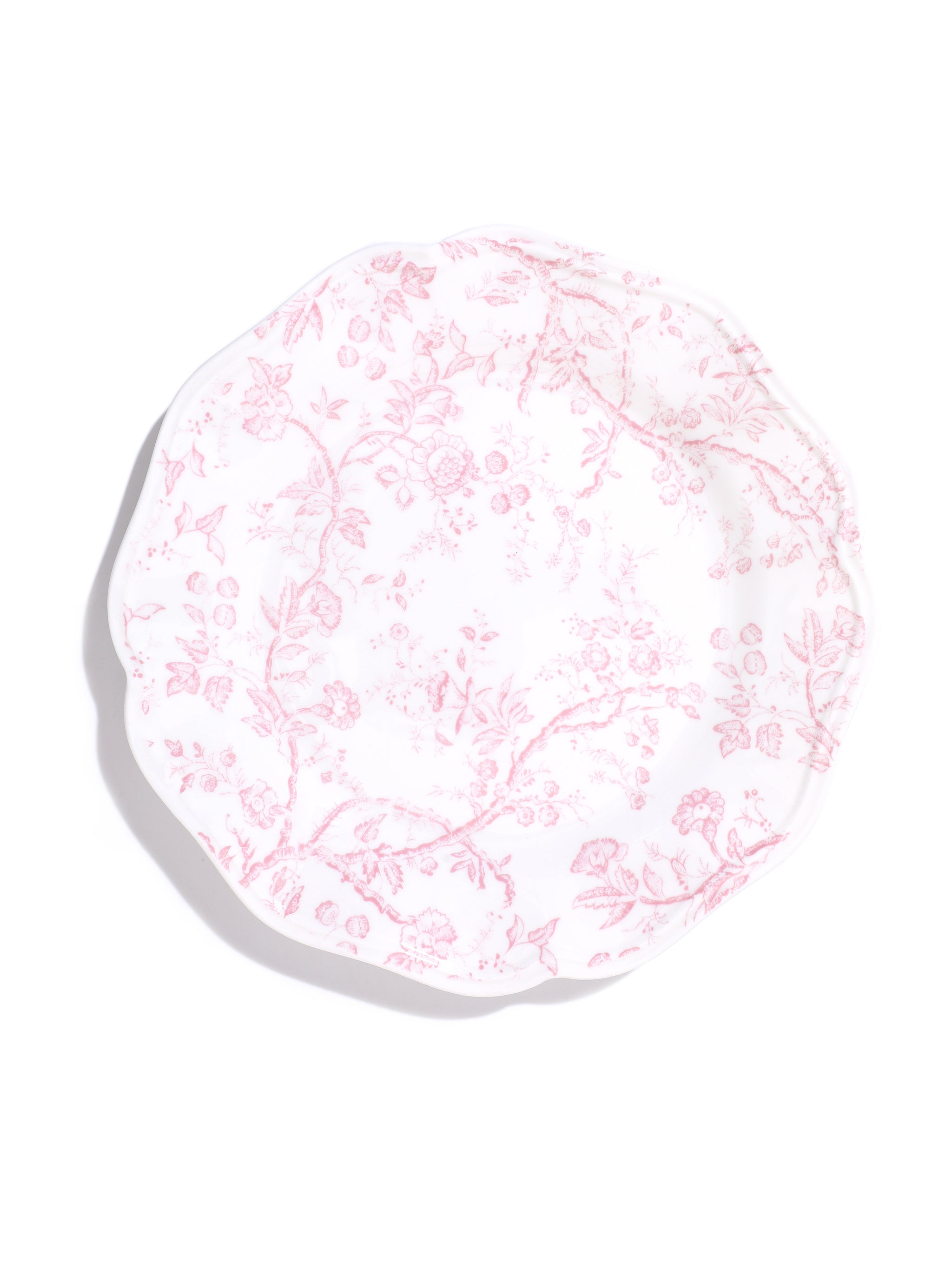 Rosy Bloom Plate, 9 inch