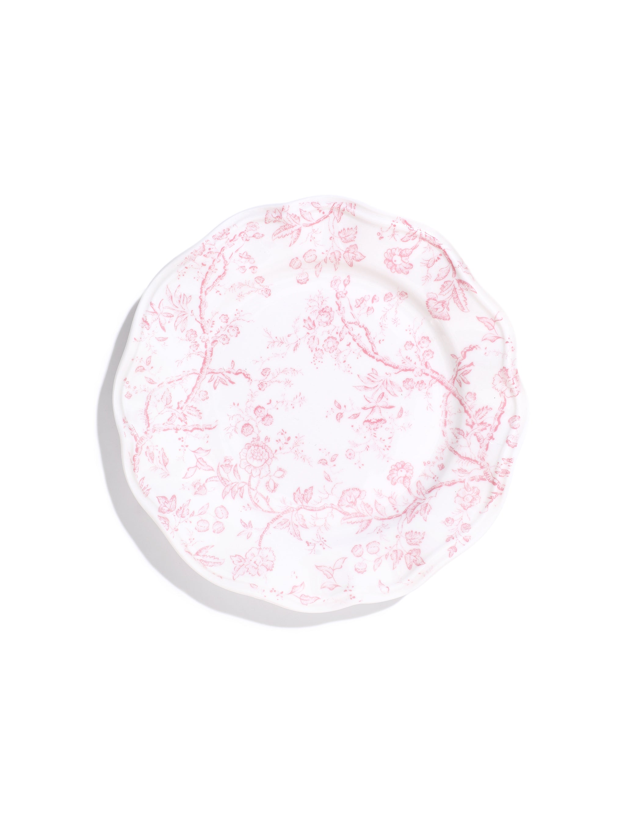 Rosy Bloom Plate, 7.5 inch