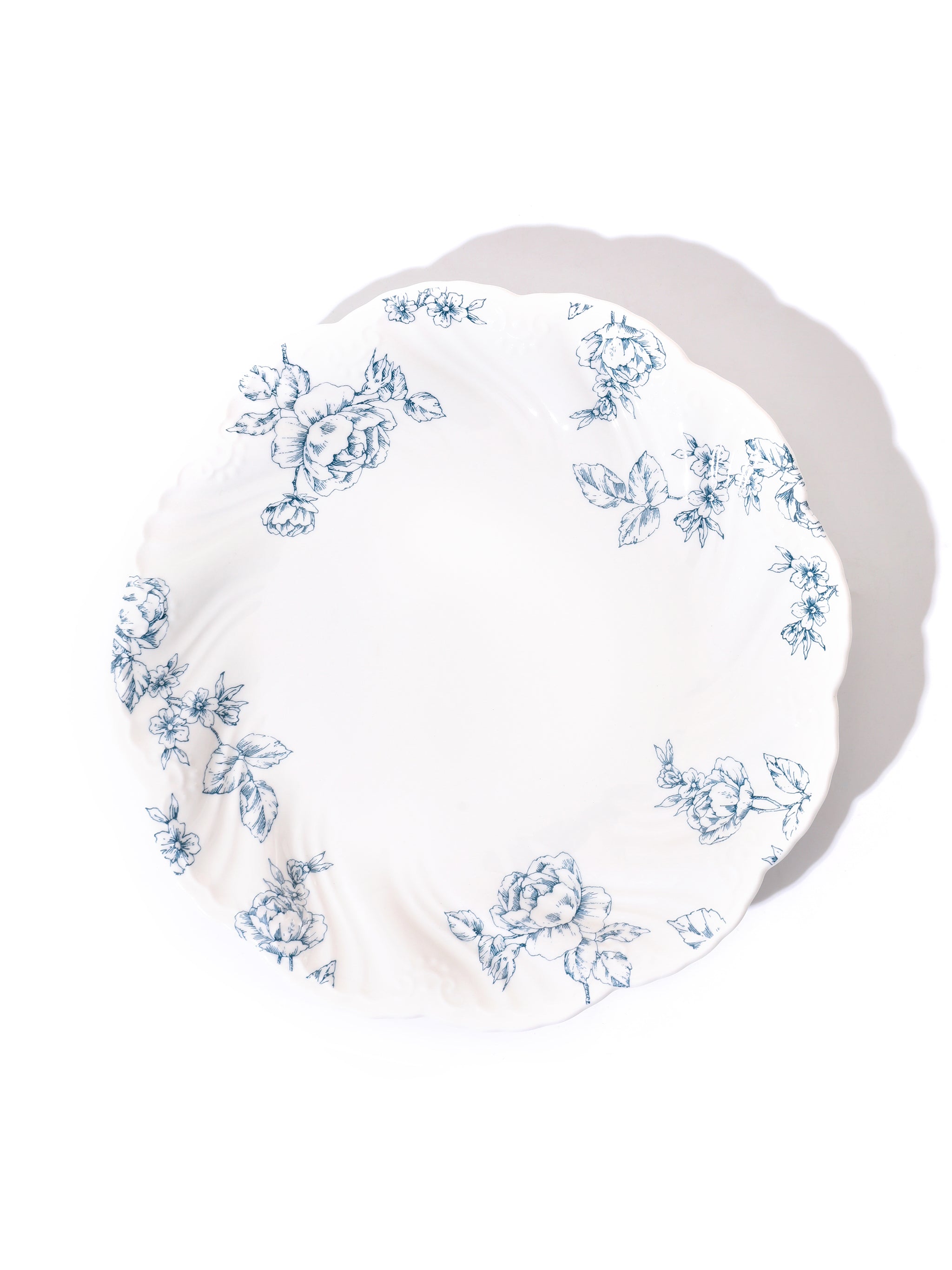 Midnight Rose Dinner Plate Set of 16