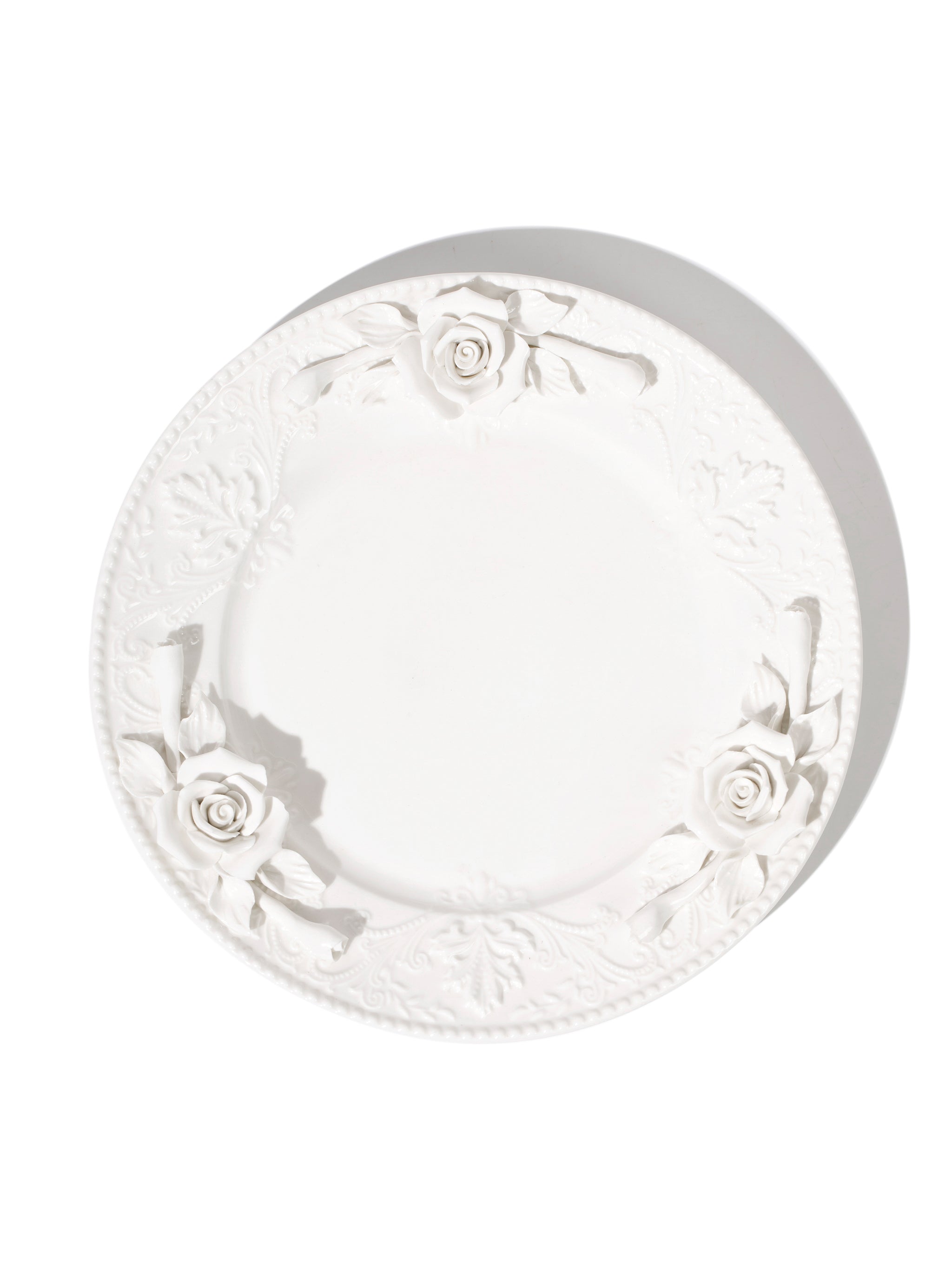 Isabella Artisan Rose Plate, 10 inch