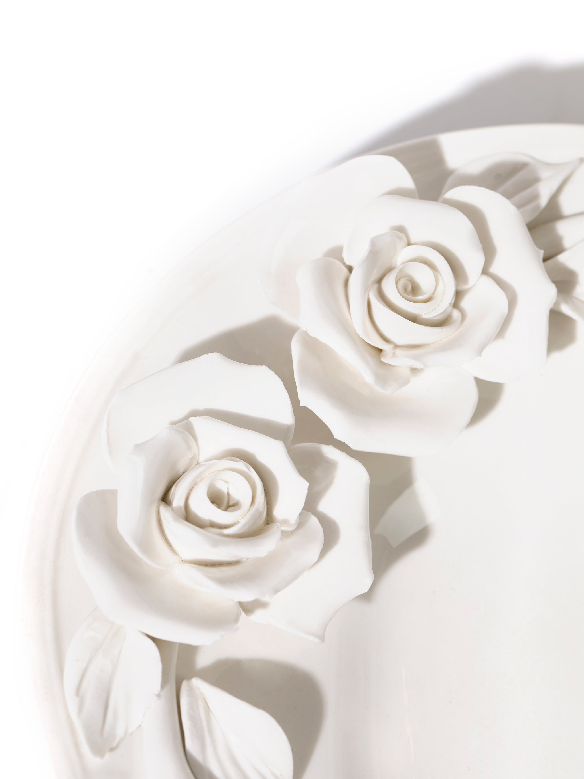 Isabella Artisan Rose Deep Plate, 9 inch