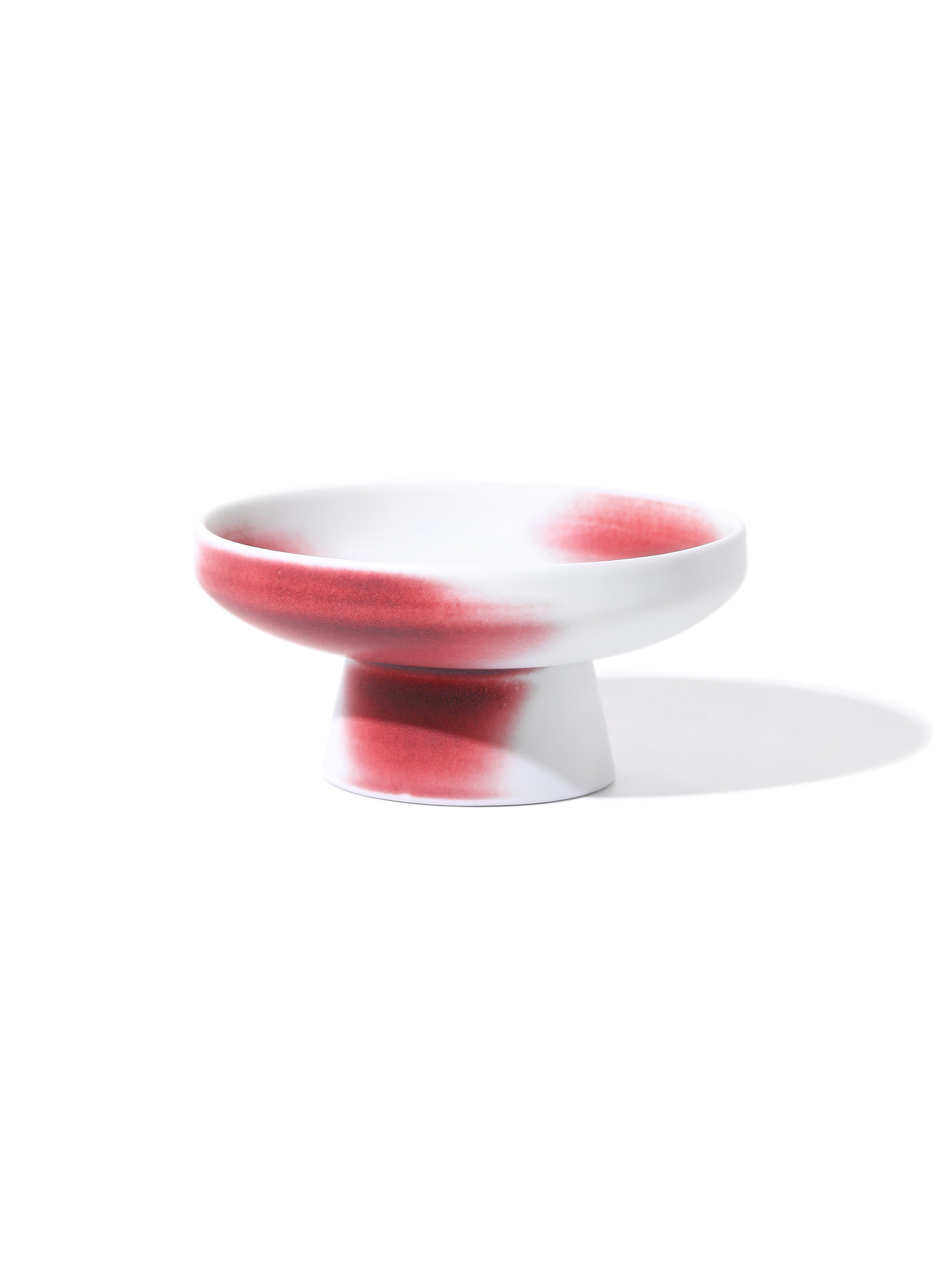 Garnet Blush Elevated Plate, 5 inch