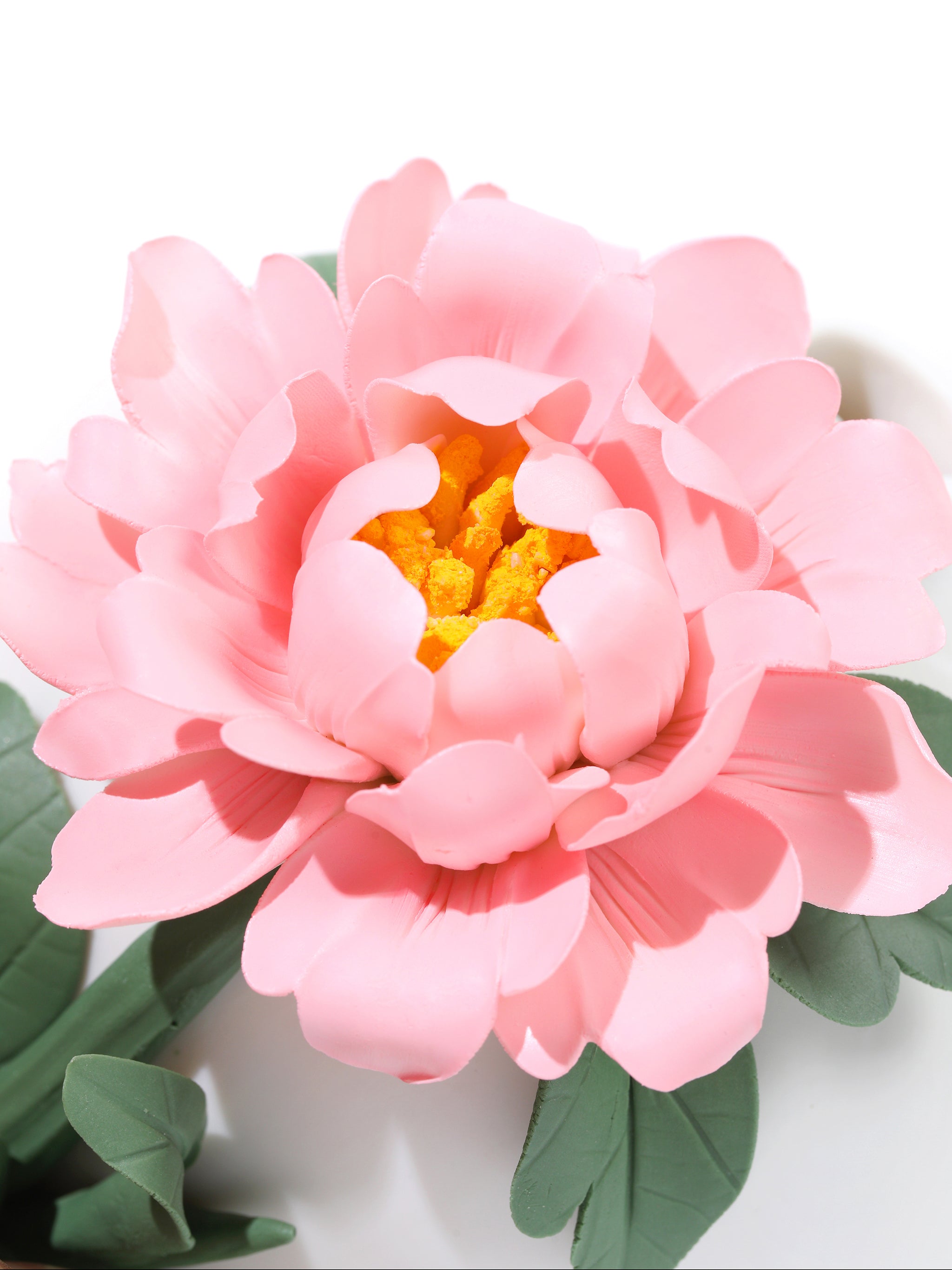 Peony Charm Artisan Vase, Pink