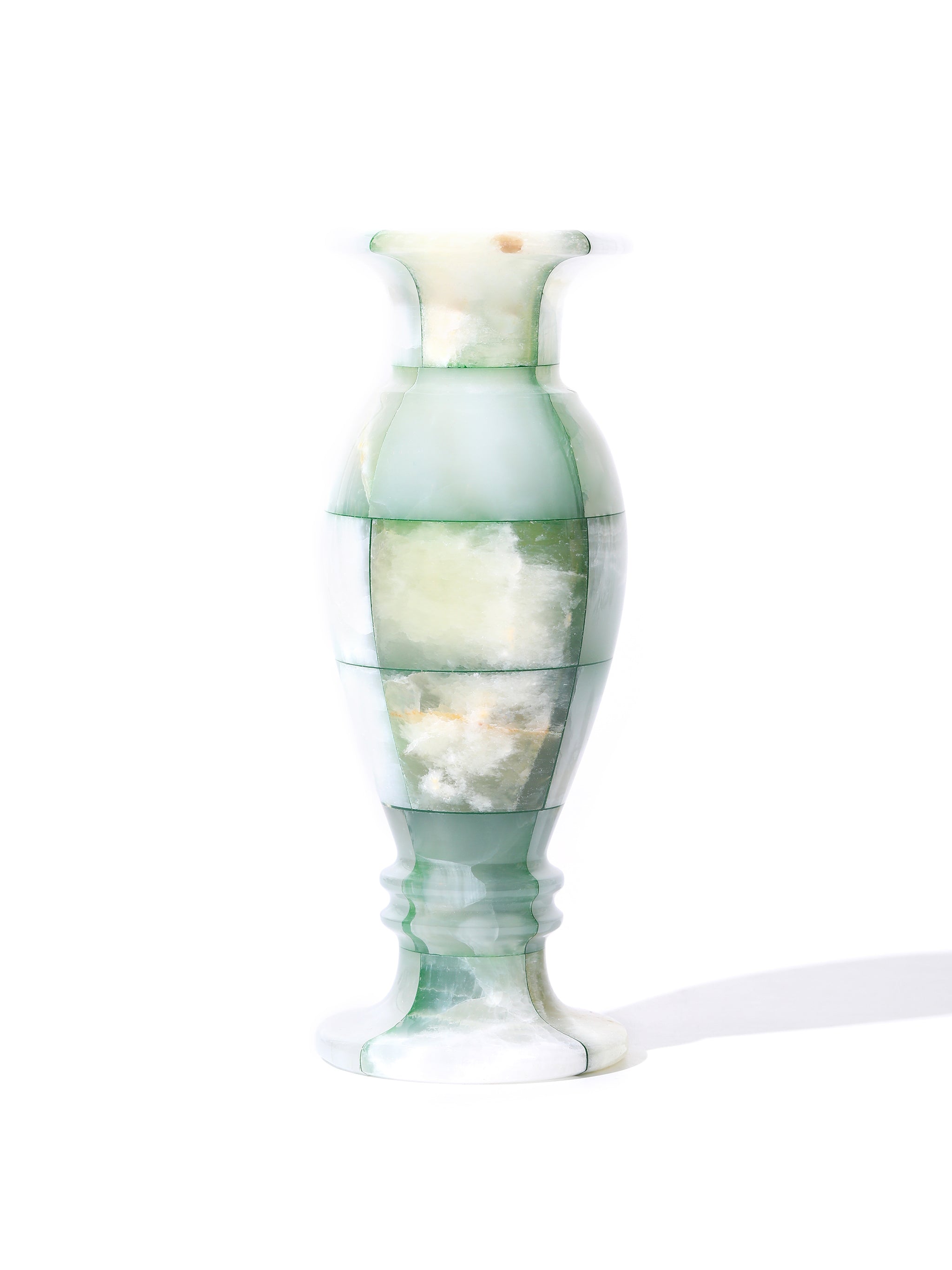 Forest Charm Jade Mosaic Vase, Tall