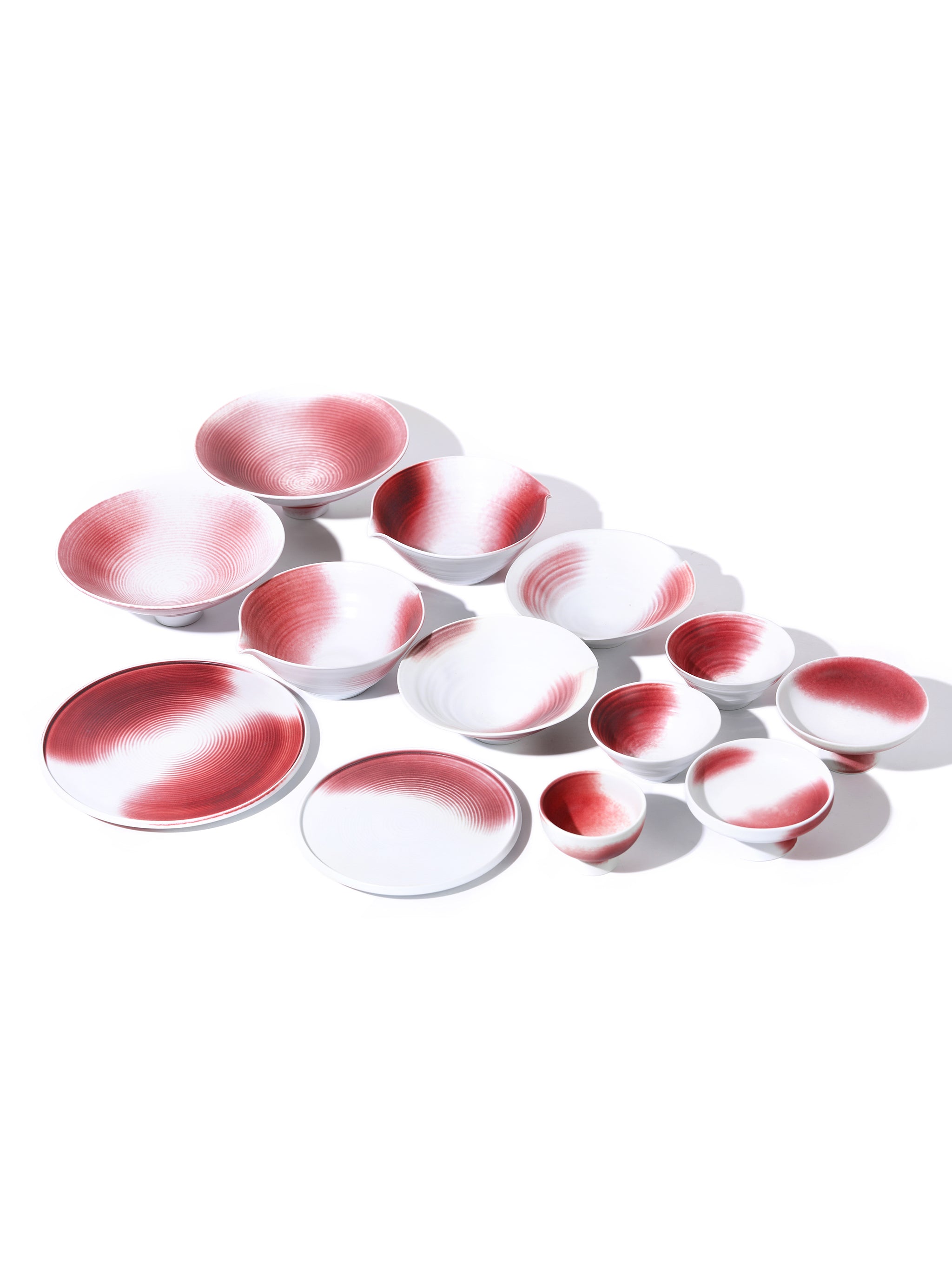 Garnet Blush Dinnerware Collection, Set of 15