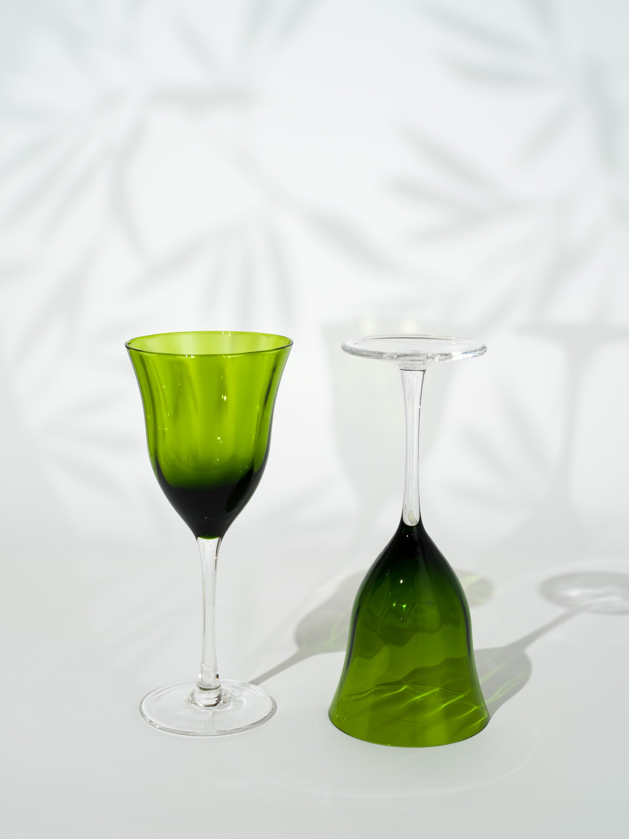 Emerald Wine Glass