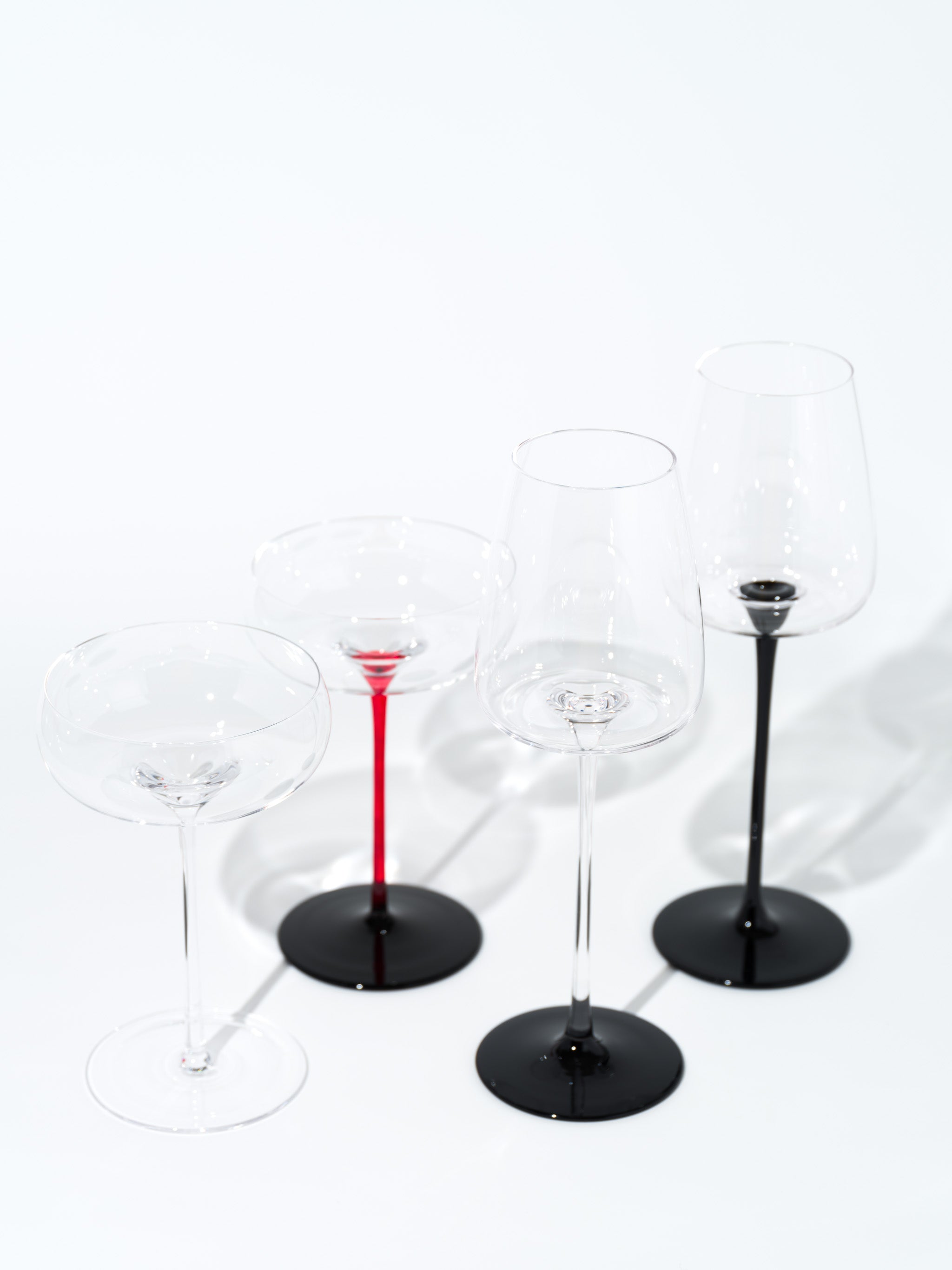 Noir Crystal Bordeaux Wine Glass